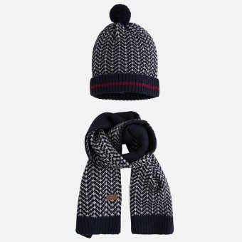 Комплект: шапка, шарф Mayoral для мальчика 17-10259-079